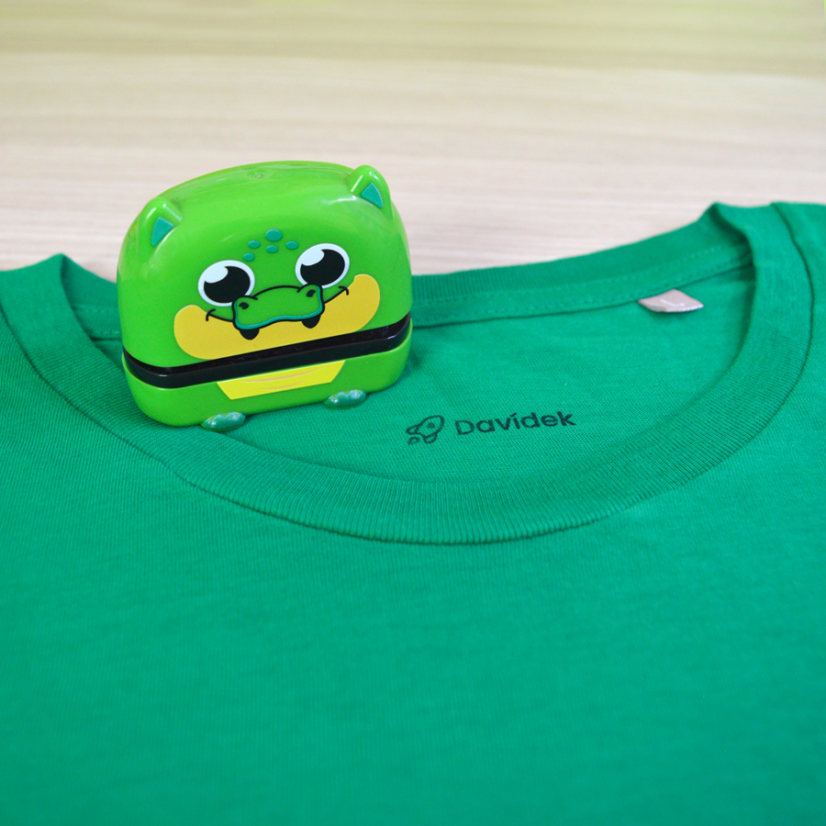 Razítko na textil Krokodýl